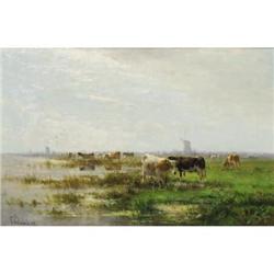 Cornelis Westerbeek, Oil on canvas, Cattle