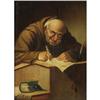 Image 1 : Carl Schleicher, Oil on panel, The Scribe
