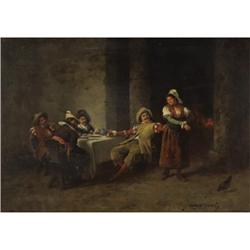Camillo Innocenti, Oil on panel