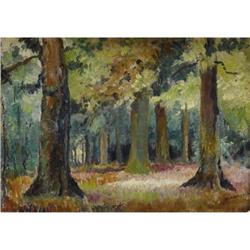 Continental School, 20th Century, Oil on paper