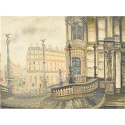 Johannes Schiefer, Oil on canvas, Rue Seribe