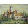 Image 1 : Iris Michelle Raquin, Oil on canvas, Church