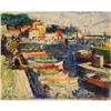 Image 1 : French School, 20th Century, Oil on masonite
