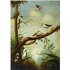 Image 1 : Ira Monte, Oil on canvas, Tropical Birds