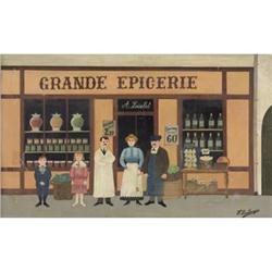 Fernand Boilauges, Oil on artists board