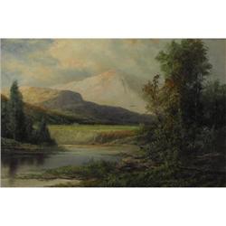 Aaron Dean Fletcher, Oil on canvas, Sunrise