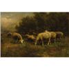 Image 1 : Thomas Bigelow Craig, Oil on canvas, Sheep