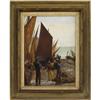 Image 3 : Anna Richards Brewster, Oil on canvas, Fishermen