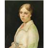 Image 1 : Betty Strauss, Oil on canvas, Portrait of Woman