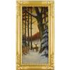 Image 4 : Stacy Tolman, Oil on canvas, Deer in Forest