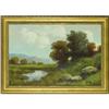 Image 4 : Ward Shadomy, Oil on canvas, Summer Landscape