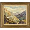 Image 4 : Toliver, Oil and rocks on canvas, New Mexico
