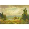 Image 1 : John Orth, Oil on masonite, Landscape