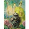 Image 1 : John Orth, Oil on masonite, Time for Two