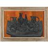 Image 3 : Chester Toney, Oil on masonite, Blue Tea Service