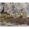 Image 1 : Milton W. Holm, Oil on canvas, Windswept