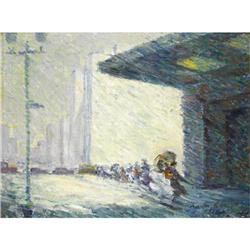 Miriam Balkom, Oil on artist's board, New York
