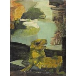 JAN GELB Sanctuary Oil on canvas 16 x 12 inches