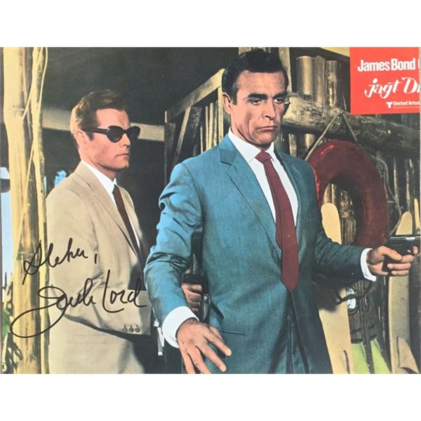 Dr. No Jack Lord Signed Press Print