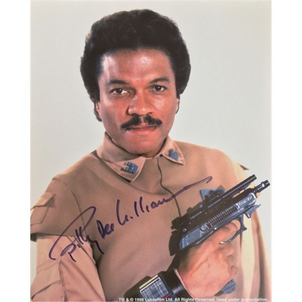 Star Wars Billy Dee Williams Signed Print