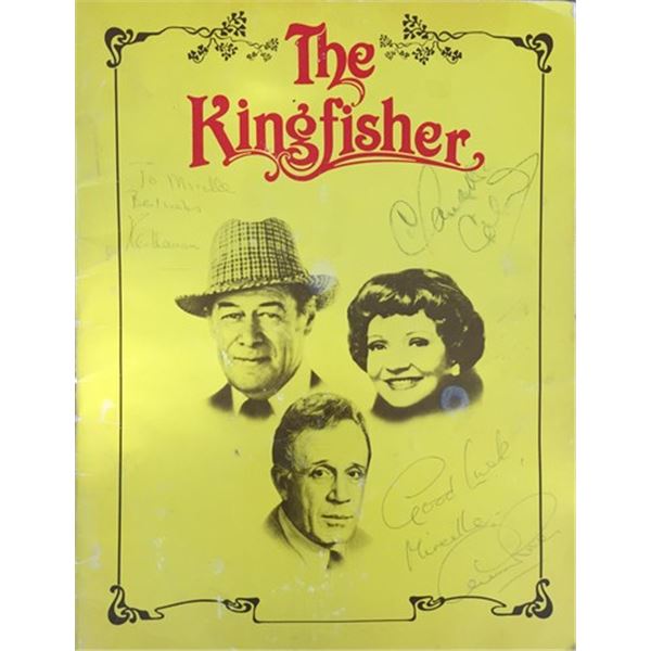 The King Fisher Playbill Signed