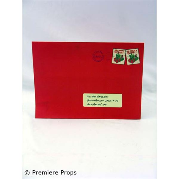 The Grinch Envelope Movie Props