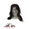 Image 1 : Crouching Tiger Hidden Dragon: Sword of Destiny Silver Dart Shi (Juju Chan) Wig & Darts Movie Props
