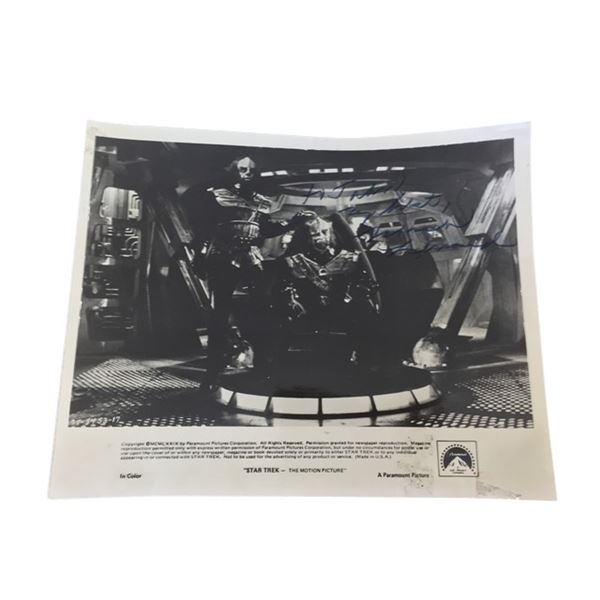 Star Trek Mark Lenard Signed Publicity Still
