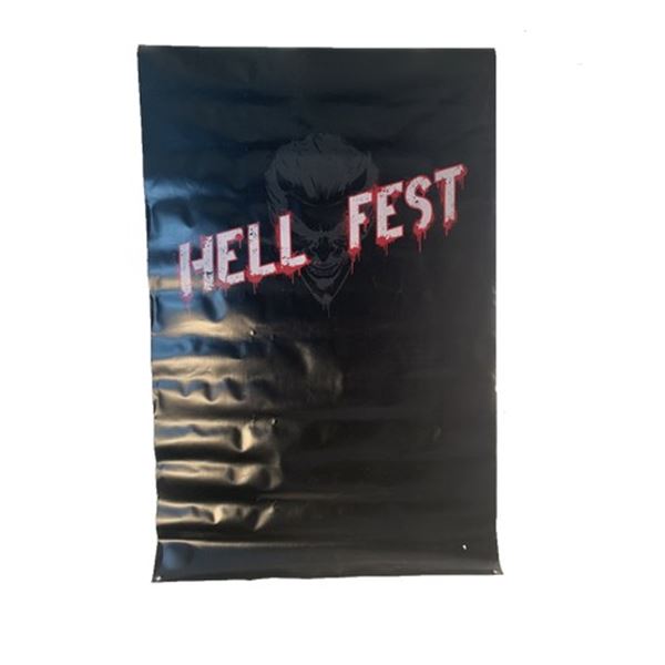 Hell Fest Festival Banner Movie Props
