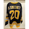 Image 1 : Signed Bob Sweeney #20 Jersey In Package w/ COA
