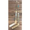 Image 1 : Two Goalie- Louisville, Sher-Wood sticks one w/signature