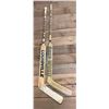 Image 2 : Two Goalie- Louisville, Sher-Wood sticks one w/signature