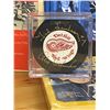 Image 2 : Lot of signed Detroit Red Wings Puck, & NHL books