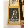 Image 2 : Group of NHL signed framed prints & collector's cards