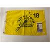 Image 1 : 101st U.S. Open Southern Hills signed flag w/ COA