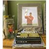 Image 1 : Tiger Woods Lot 8x10 , Bobble Head, Collectors Cards and More