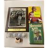 Image 1 : Signed Golf Balls (Bill Murray, Tommy Bolt (COA) & Tom Kite(COA)) Sam Snead Signed book & Signed Pic