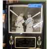 Image 1 : Joe Dimaggio & Mickey Mantle Plaque