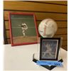 Image 1 : Signed Baseball Bill Buckner w/Kansas City Photo