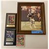 Image 1 : 8x10 Dallas Cowboy Picture w/ 3 Mounted Football