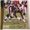 Image 2 : Signed 8x10 Patriots Football Jarvis Green & Robert Newhouse Framed Picture w/Joe Montana Box Bottom