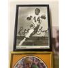 Image 3 : Signed 8x10 Patriots Football Jarvis Green & Robert Newhouse Framed Picture w/Joe Montana Box Bottom