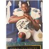Image 2 : Two Framed Football Pictures 8x10 Drew Blitzo & Chris Chambers