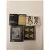 Image 1 : Troy Aikman Pewter Card & Hall of Famer Pinbacks & Esso All-star Collection Cards & Mini 1988 Hockey
