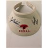 Image 1 : Jack Nicklaus & Arnold Palmer Signed Sun Vizor