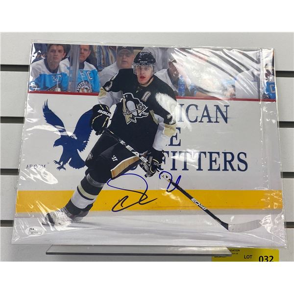 Signed Picture Evgeni Malkin w/COA & JSA #N87777