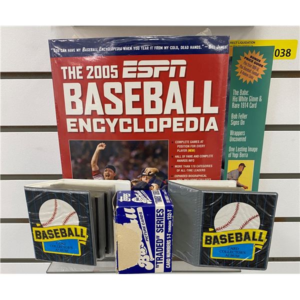 Lot of Assorted Baseball Cards w/2005 Baseball Encyclopedia