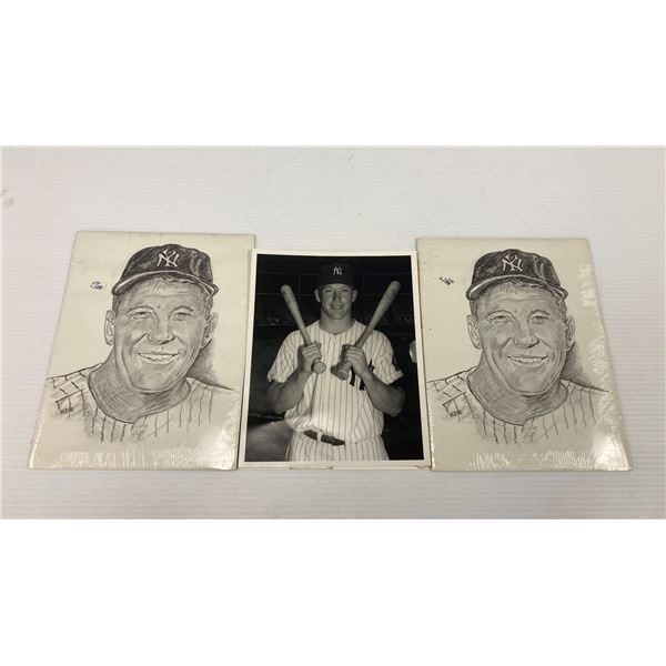 Lot of Mickey Mantle Photos