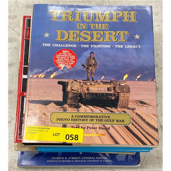 Lot of War Books