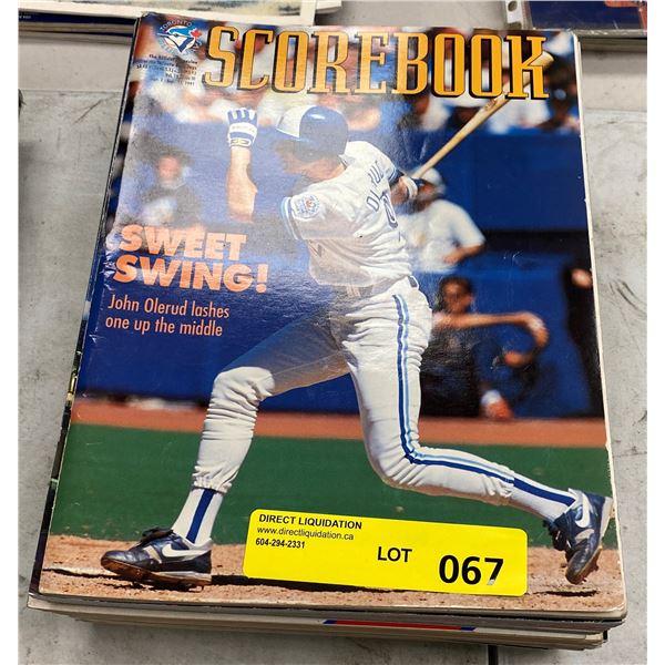 Lot of Baseball Magazines